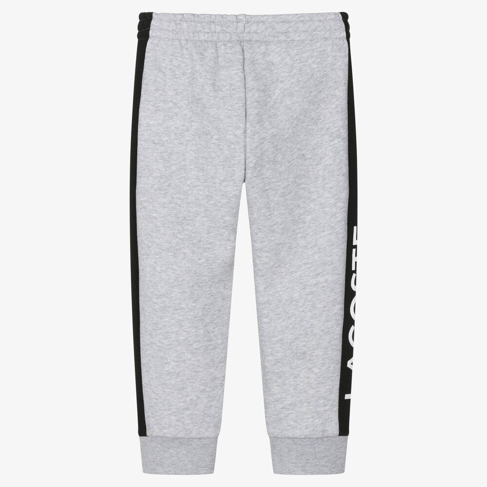 Survetement lacoste noir online coton