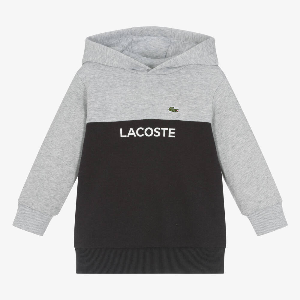 Boys lacoste hoody discount