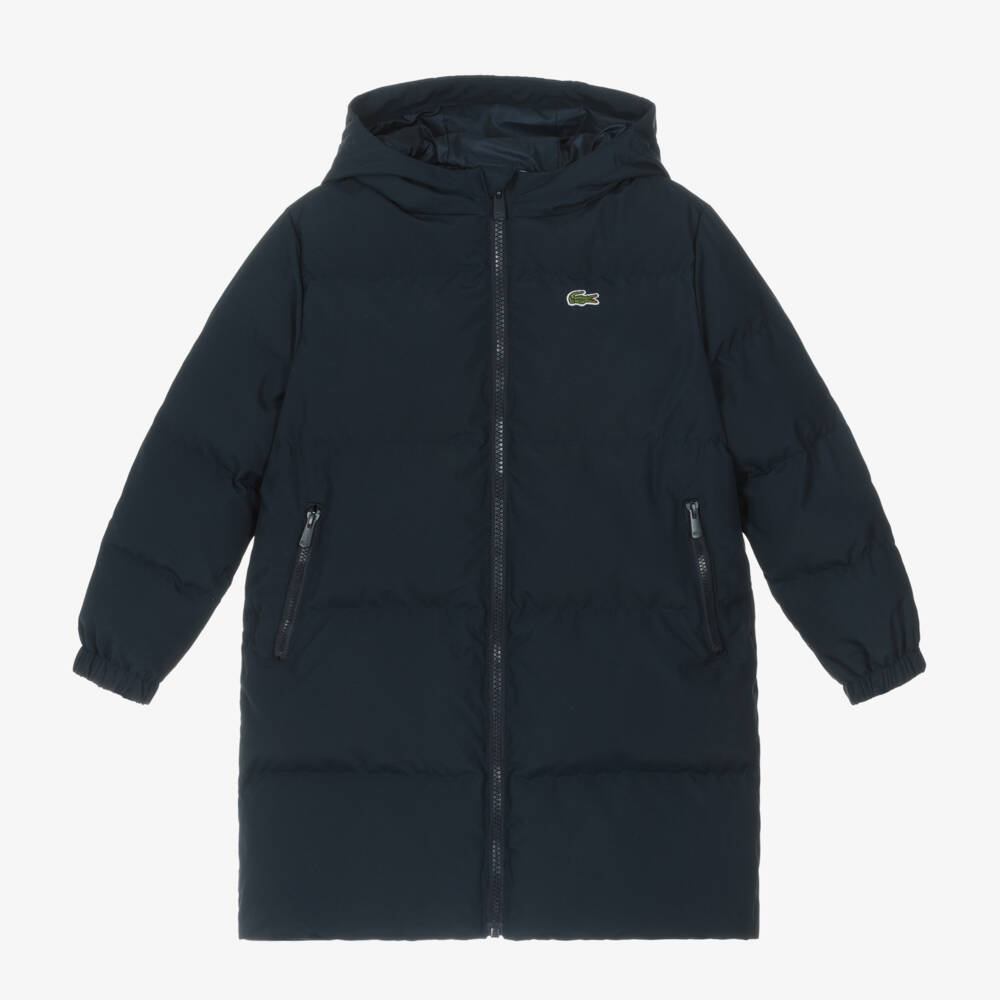 Lacoste-معطف بافر لون كحلي للأولاد | Childrensalon Outlet
