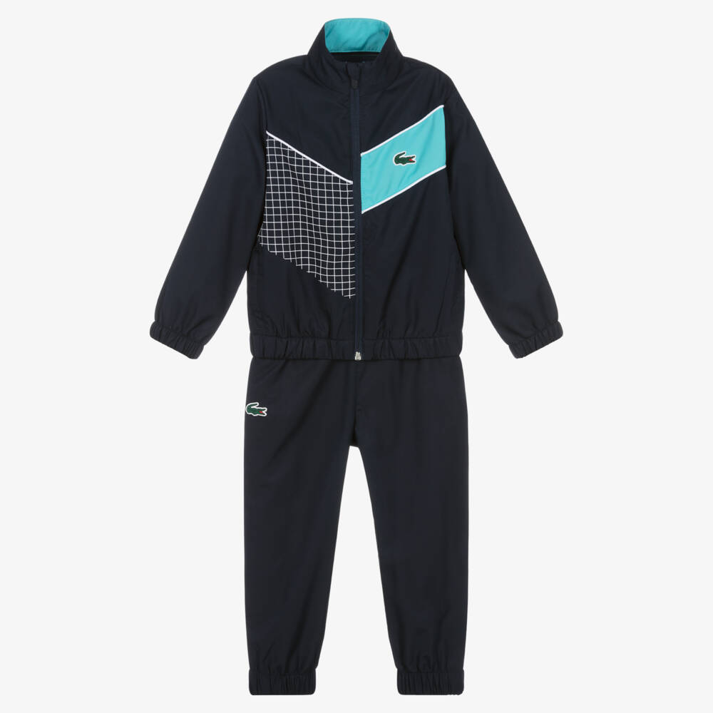 Lacoste-Синий спортивный костюм для мальчиков | Childrensalon Outlet