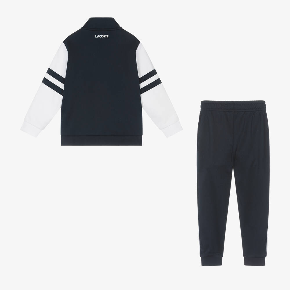 Lacoste Boys Navy Blue Tracksuit