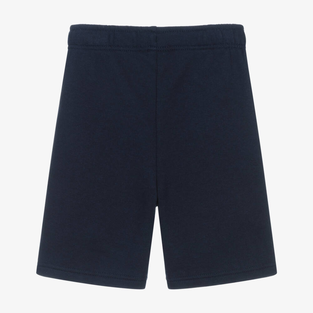 Lacoste-Шорты из синего трикотажа для мальчиков | Childrensalon Outlet