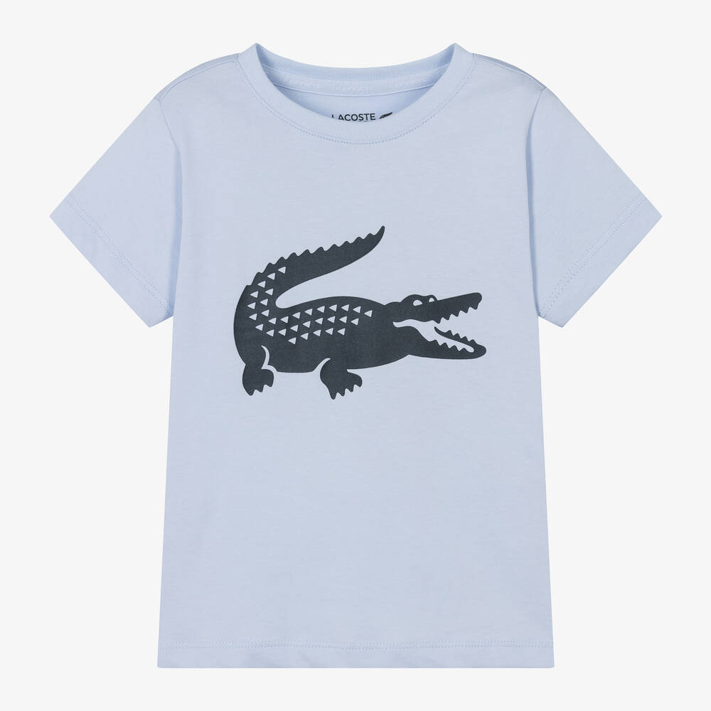 Boys Pale Blue Ultra Dry Cotton T Shirt