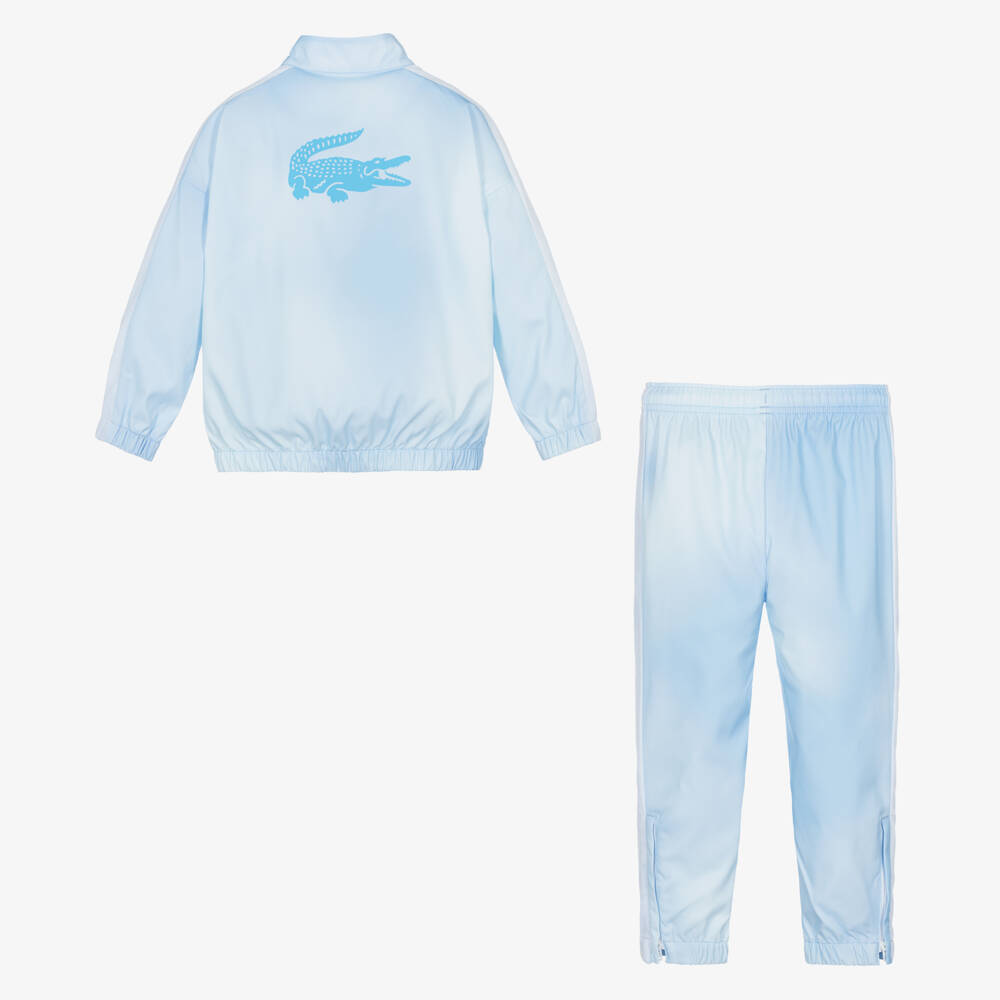 Lacoste-Boys Sky Blue Jogger Set | Childrensalon Outlet