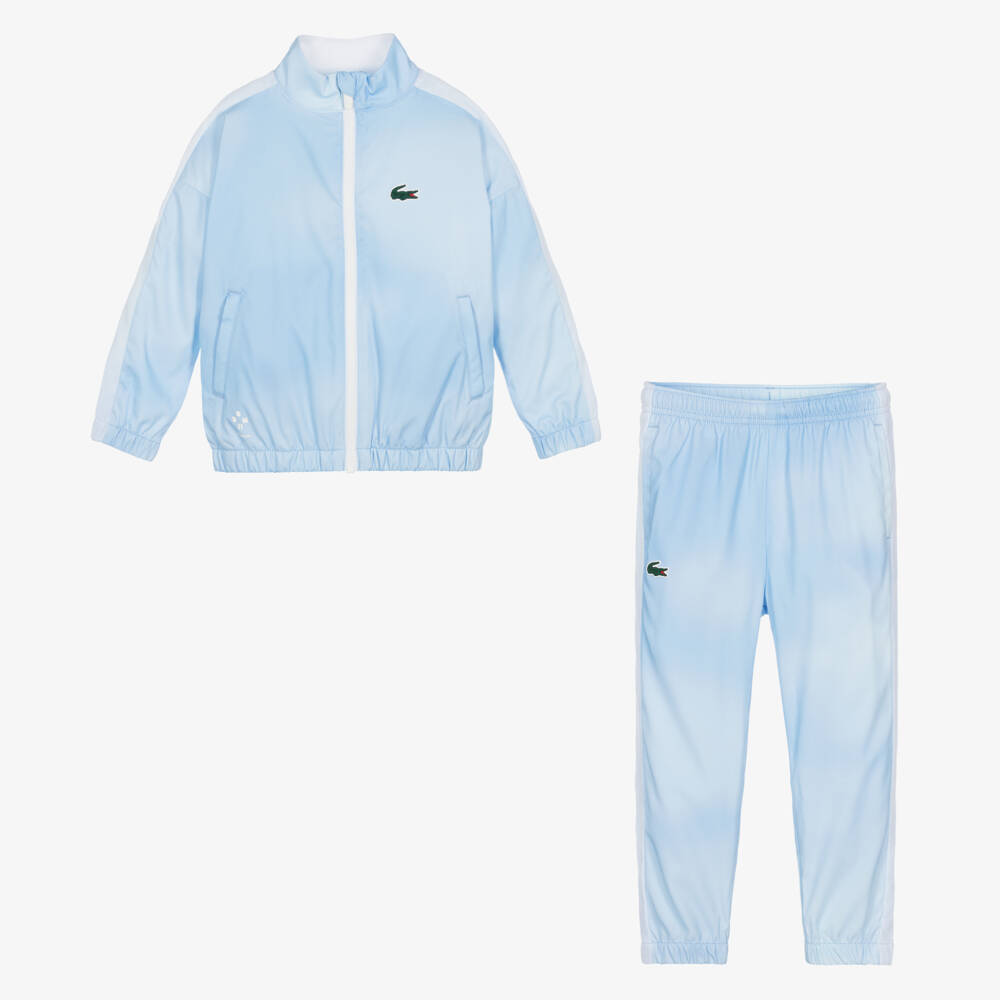 Lacoste-Boys Sky Blue Jogger Set | Childrensalon Outlet