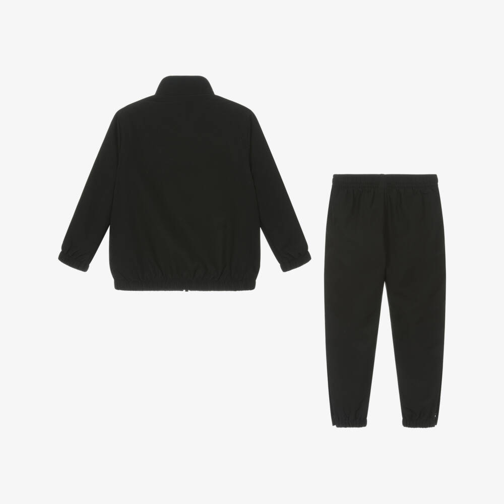 Lacoste-طقم رياضي أنيق باللون الأسود للأولاد | Childrensalon Outlet