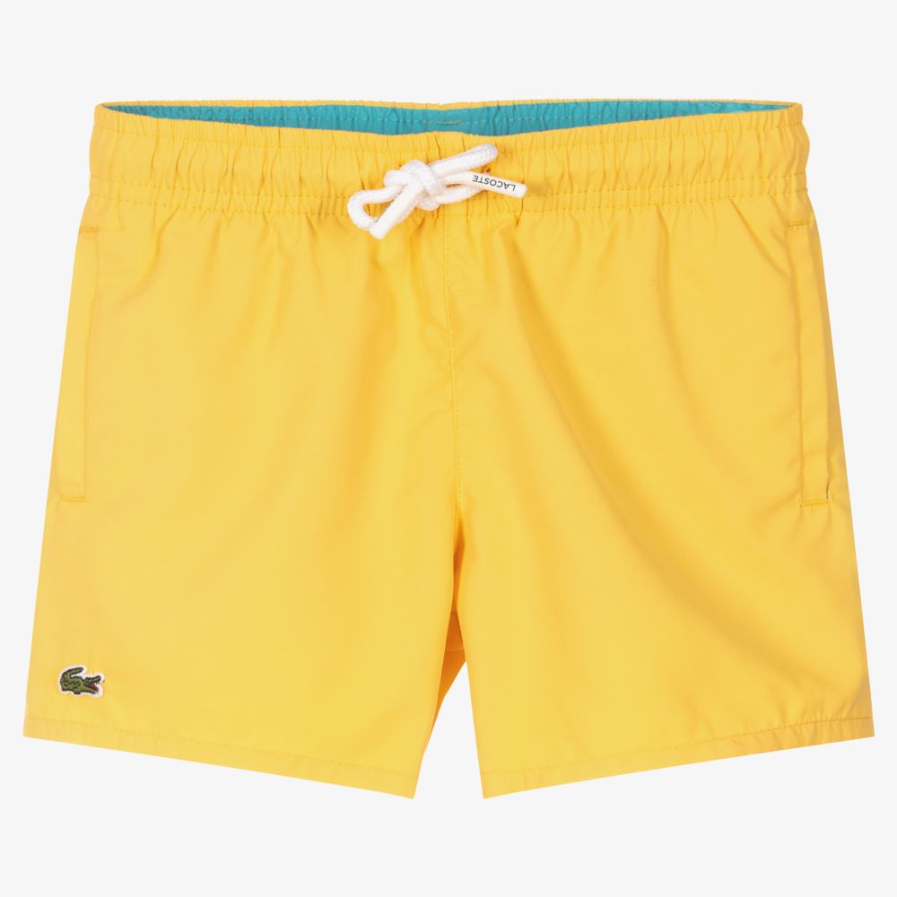 Boys lacoste swim shorts new arrivals