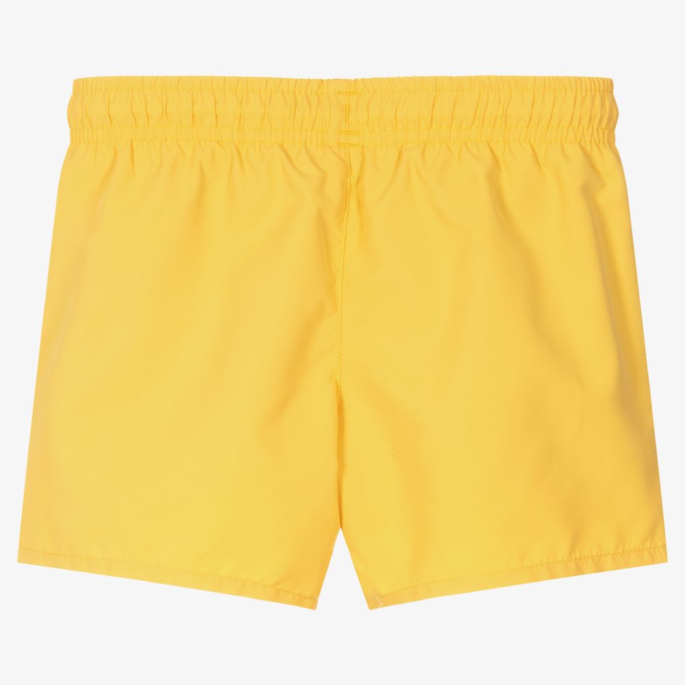 Lacoste Boys Yellow Swim Shorts