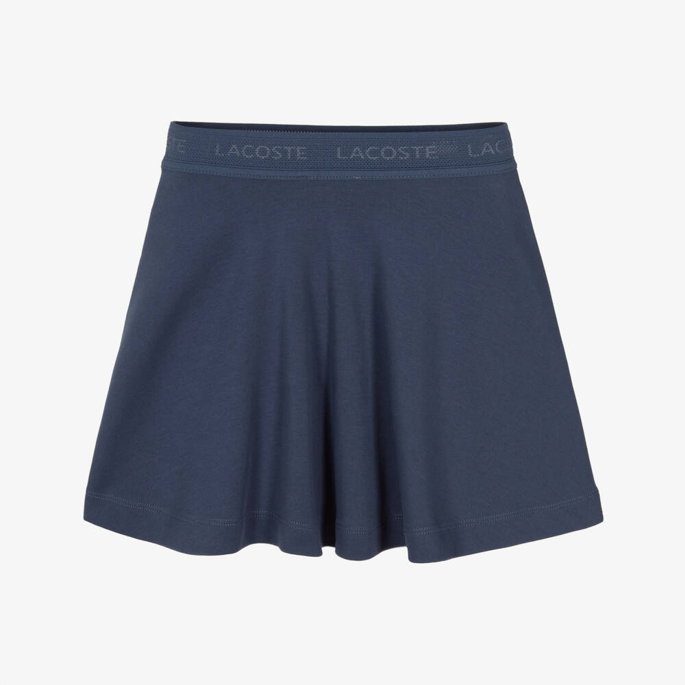 Lacoste-Girls Azure Organic Cotton Skirt | Childrensalon Outlet