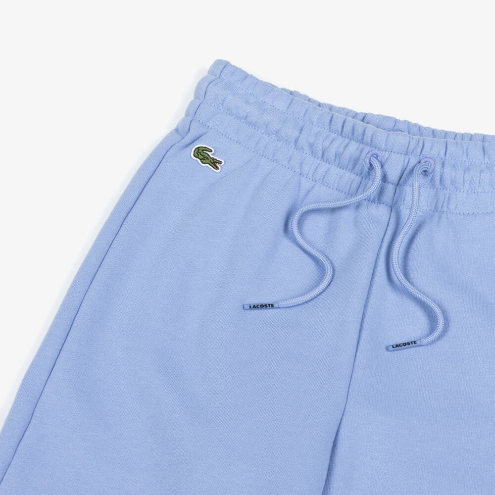 Lacoste-Girls Blue Wide-Leg Drawstring Joggers | Childrensalon Outlet