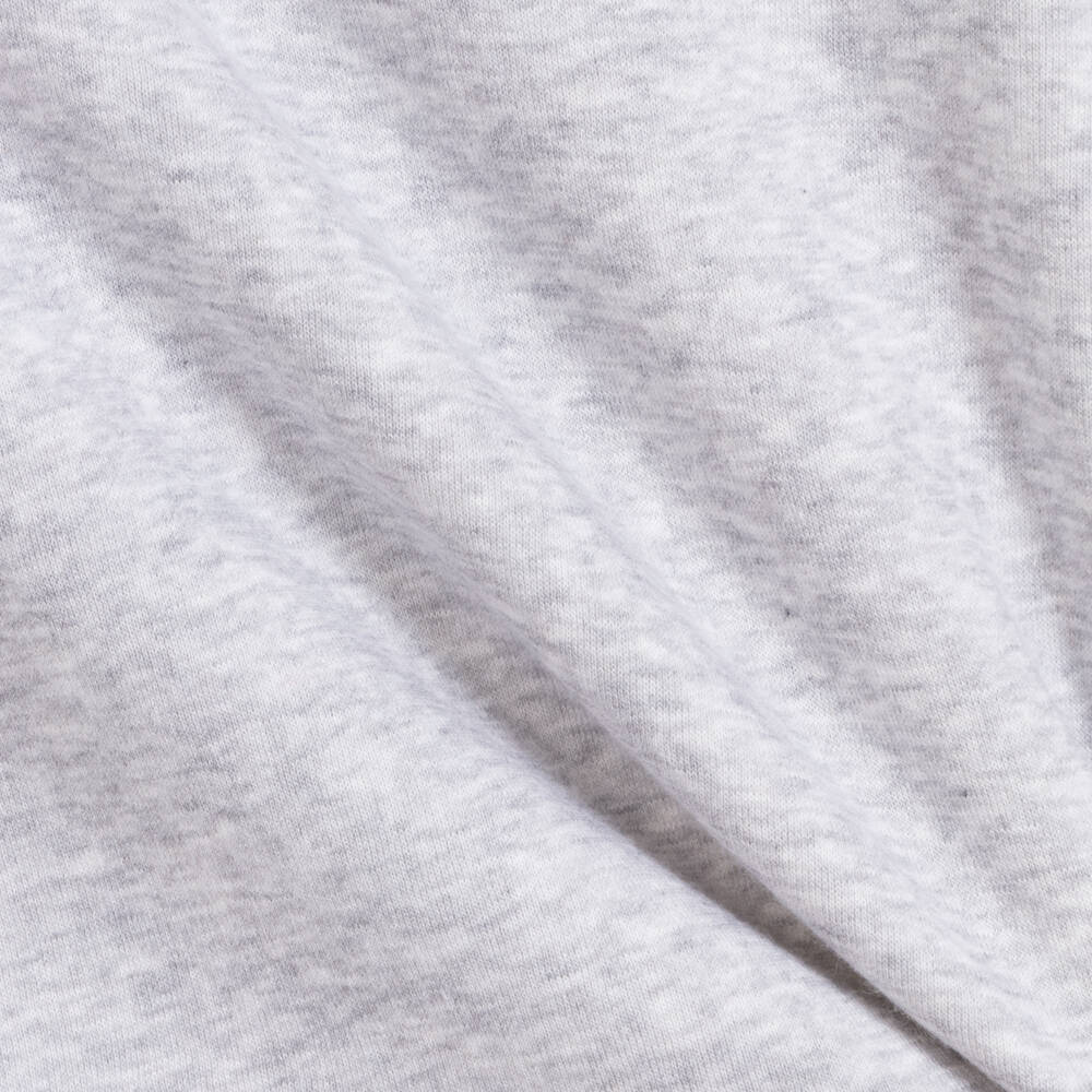 Lacoste-Girls Grey Cotton Sweatshirt | Childrensalon Outlet