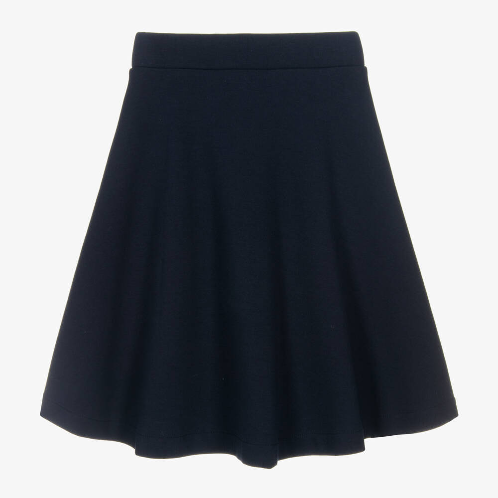 Lacoste-Girls Navy Milano Jersey Skirt | Childrensalon Outlet