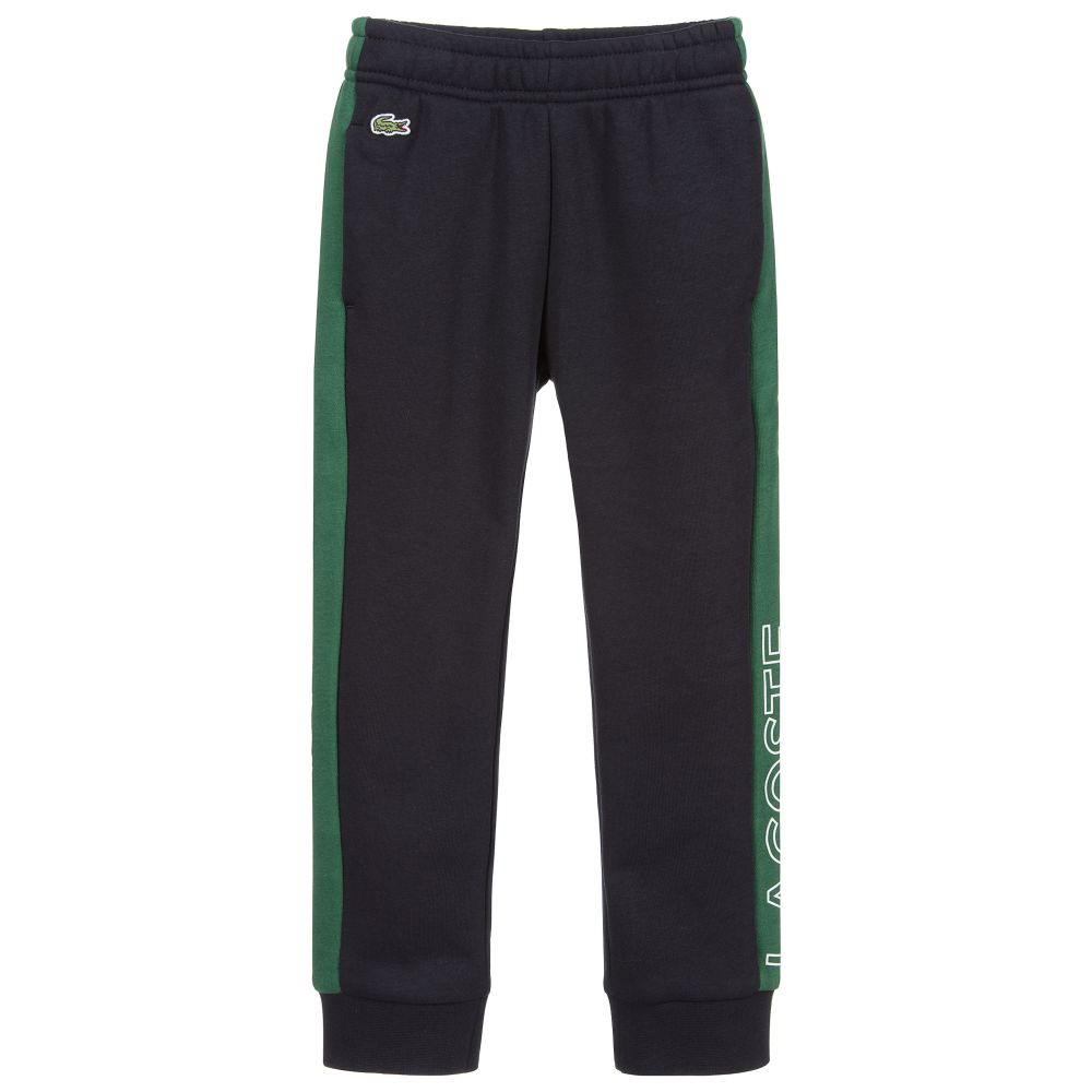 Lacoste Sport - Green & Blue Joggers | Childrensalon