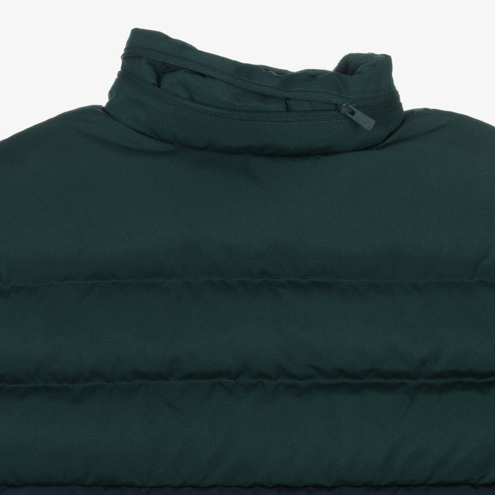 Lacoste-Green Colourblock Jacket | Childrensalon Outlet