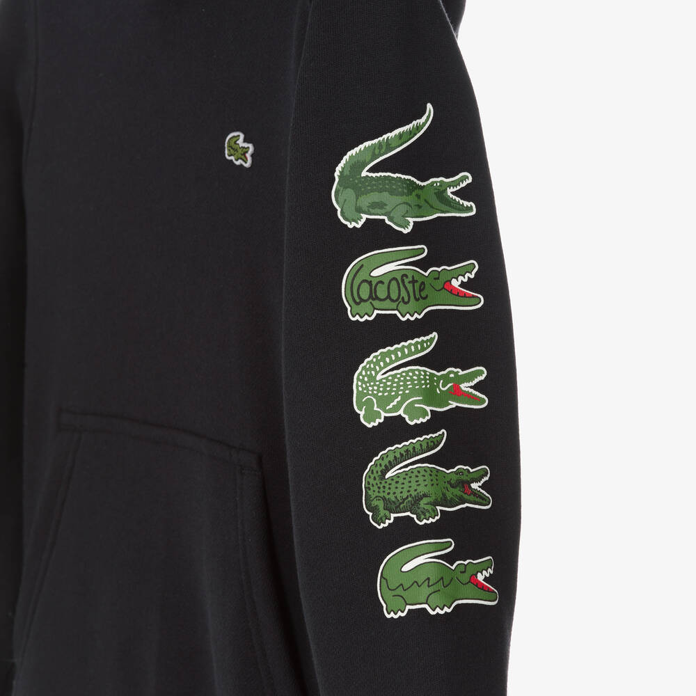 Lacoste hoodie big croc on sale