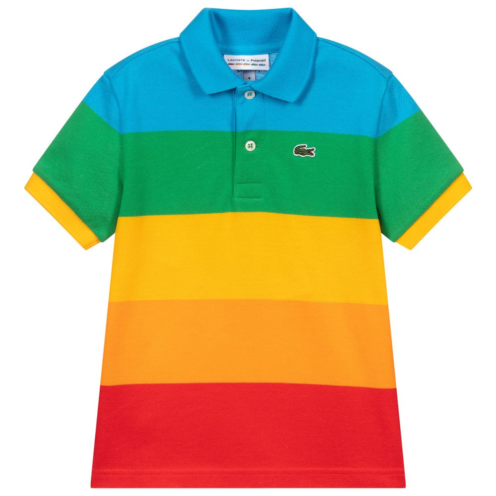 Lacoste - Polo arc-en-ciel | Childrensalon