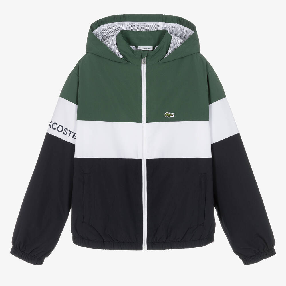 Lacoste striped jacket hotsell