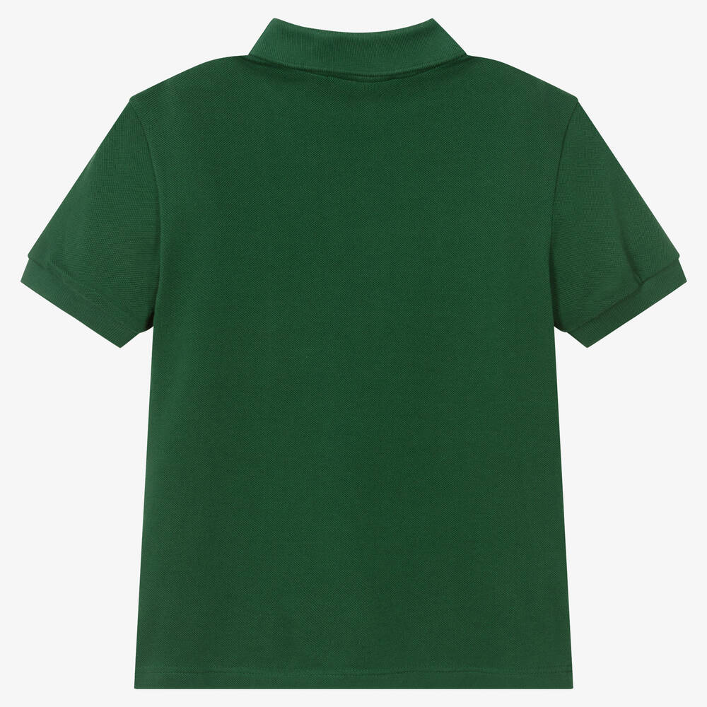 Dark green lacoste polo shirt online