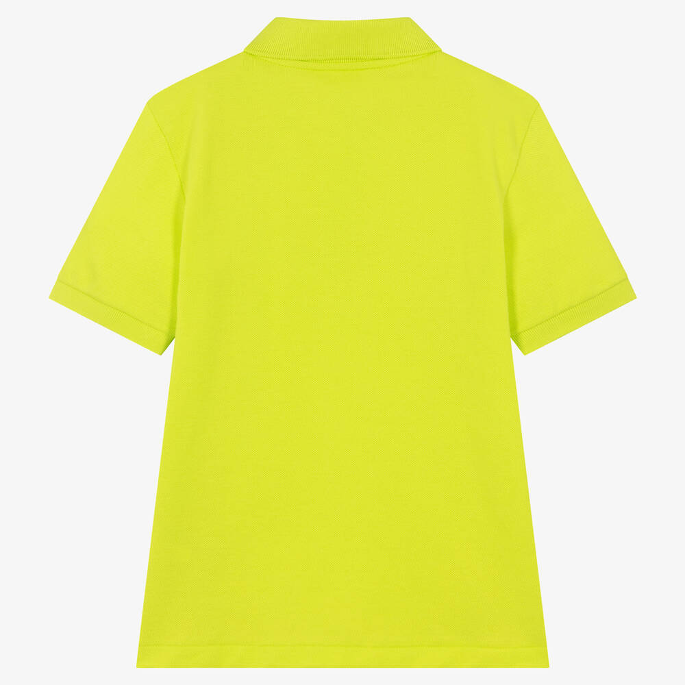 Lime green deals polo shirt boys