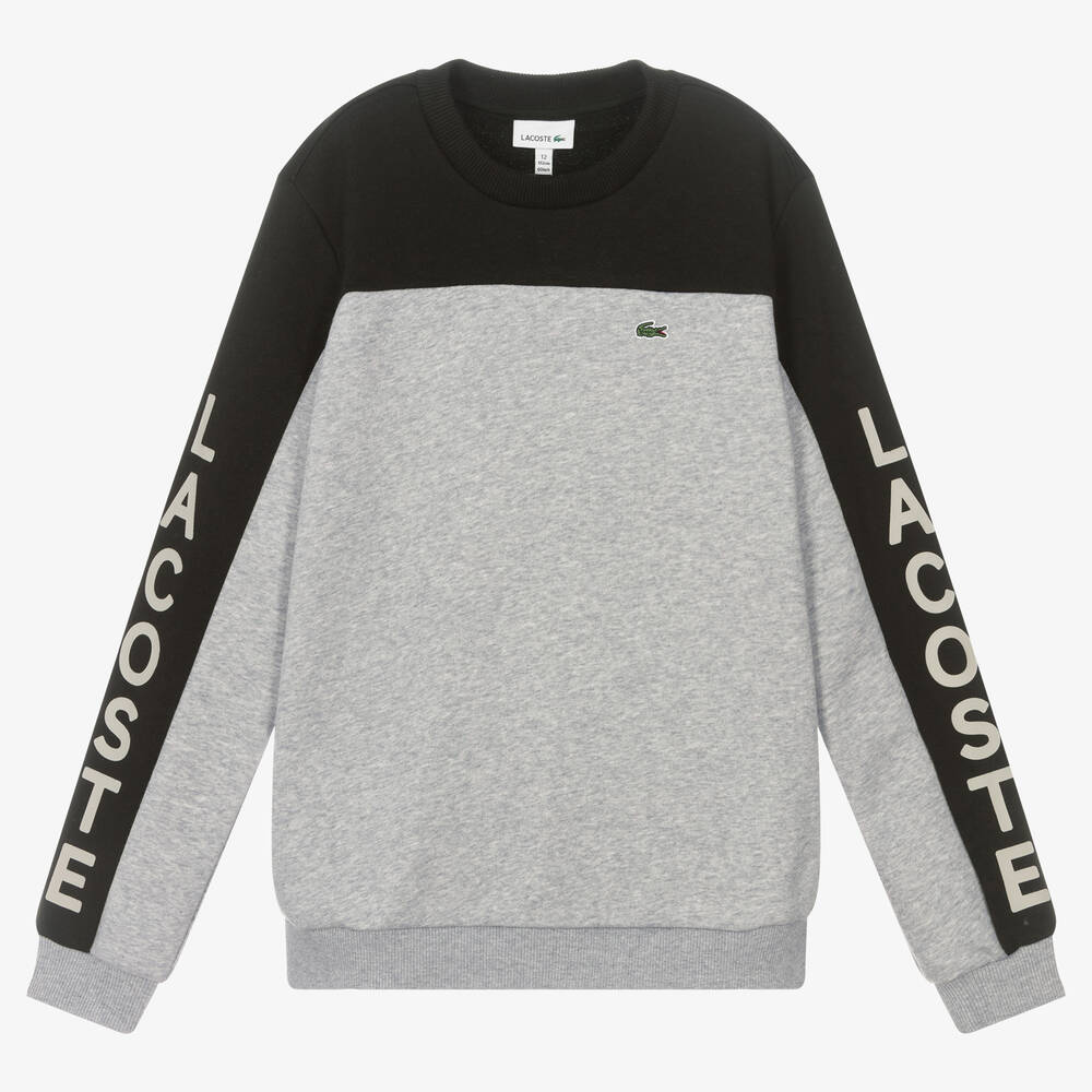 Boys lacoste sweatshirt outlet