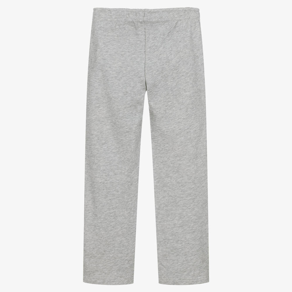Lacoste Pantalon de jogging gris en coton Childrensalon Outlet