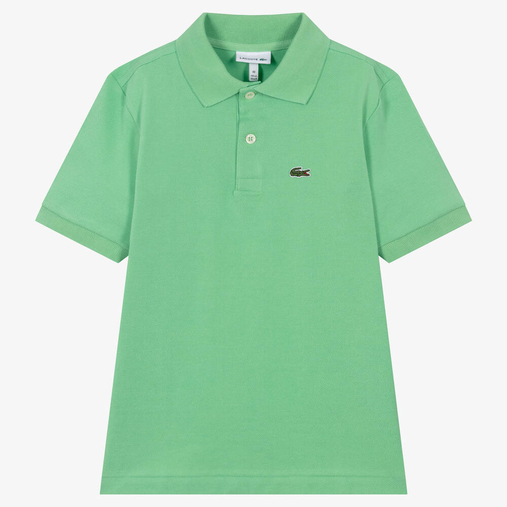 Polo lacoste vert clair hotsell