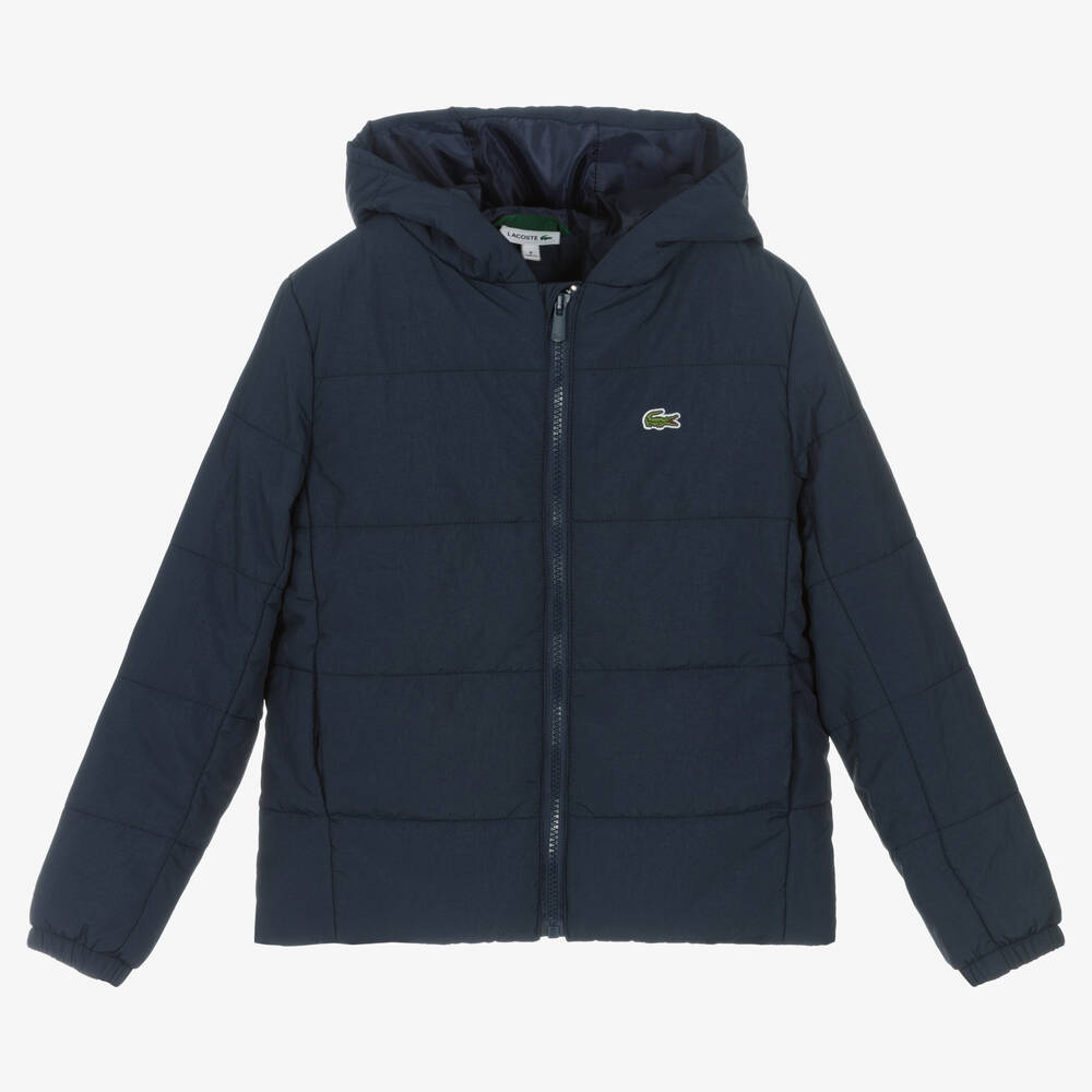 Lacoste - Navyblaue Teen Steppjacke | Childrensalon