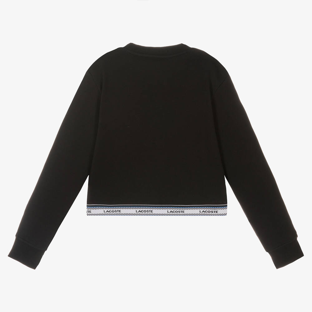 Lacoste sweater black cheap