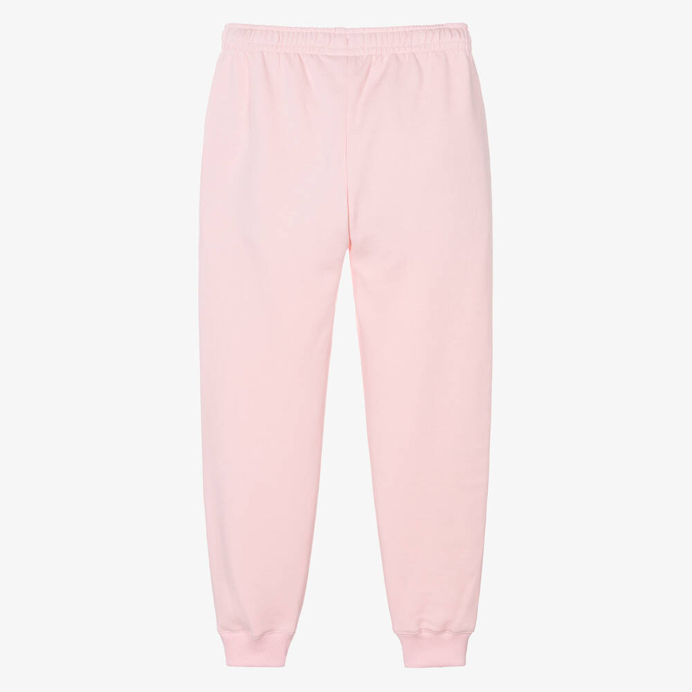 Lacoste-Teen Girls Pink Cotton Joggers | Childrensalon Outlet