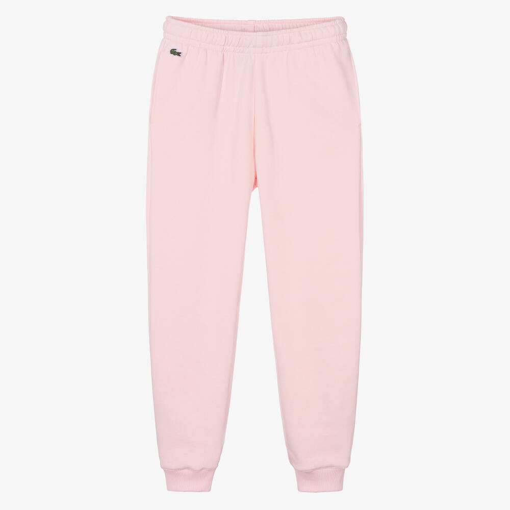 Lacoste - Rosa Teen Baumwoll-Jogginghose | Childrensalon