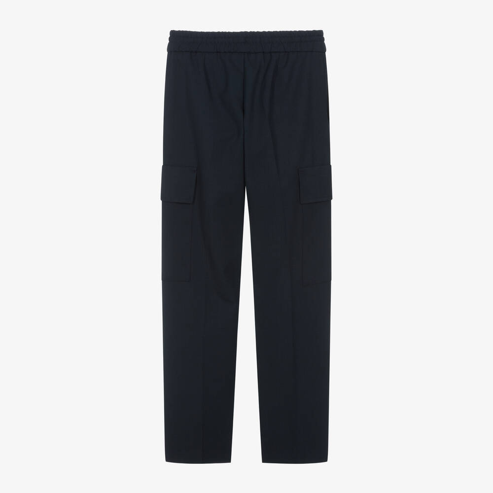 Boys navy combat trousers store