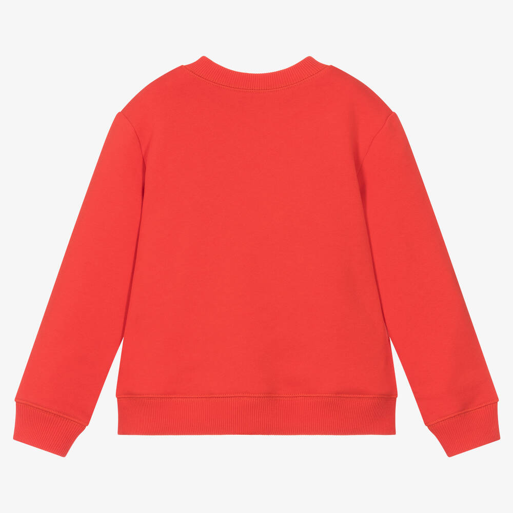 Red sweatshirt for boys sale