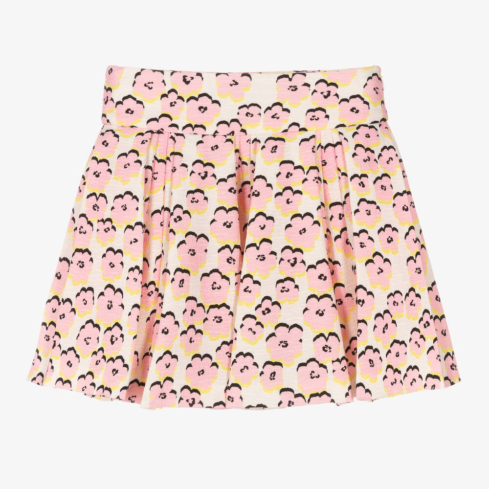 Lanvin - Girls Daisy Print Skirt | Childrensalon