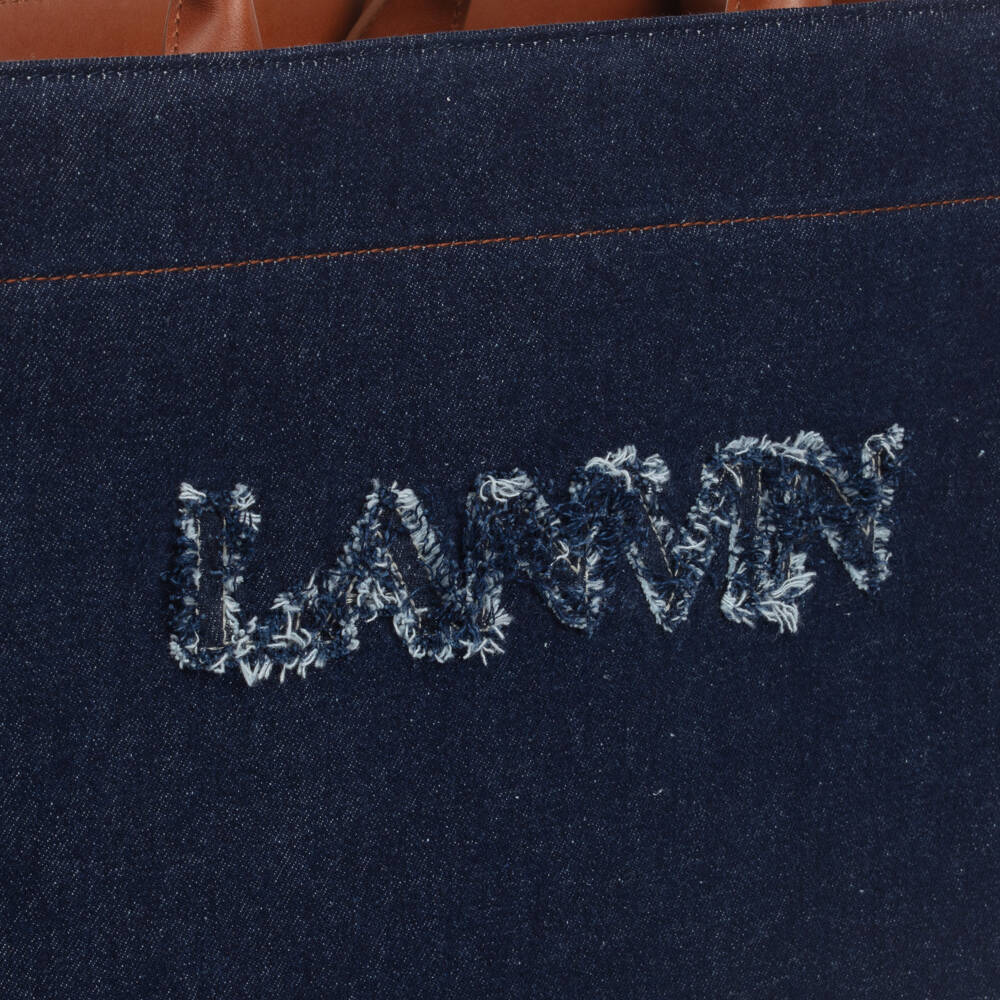 Lanvin-Girls Elegant Blue Denim Tote | Childrensalon Outlet