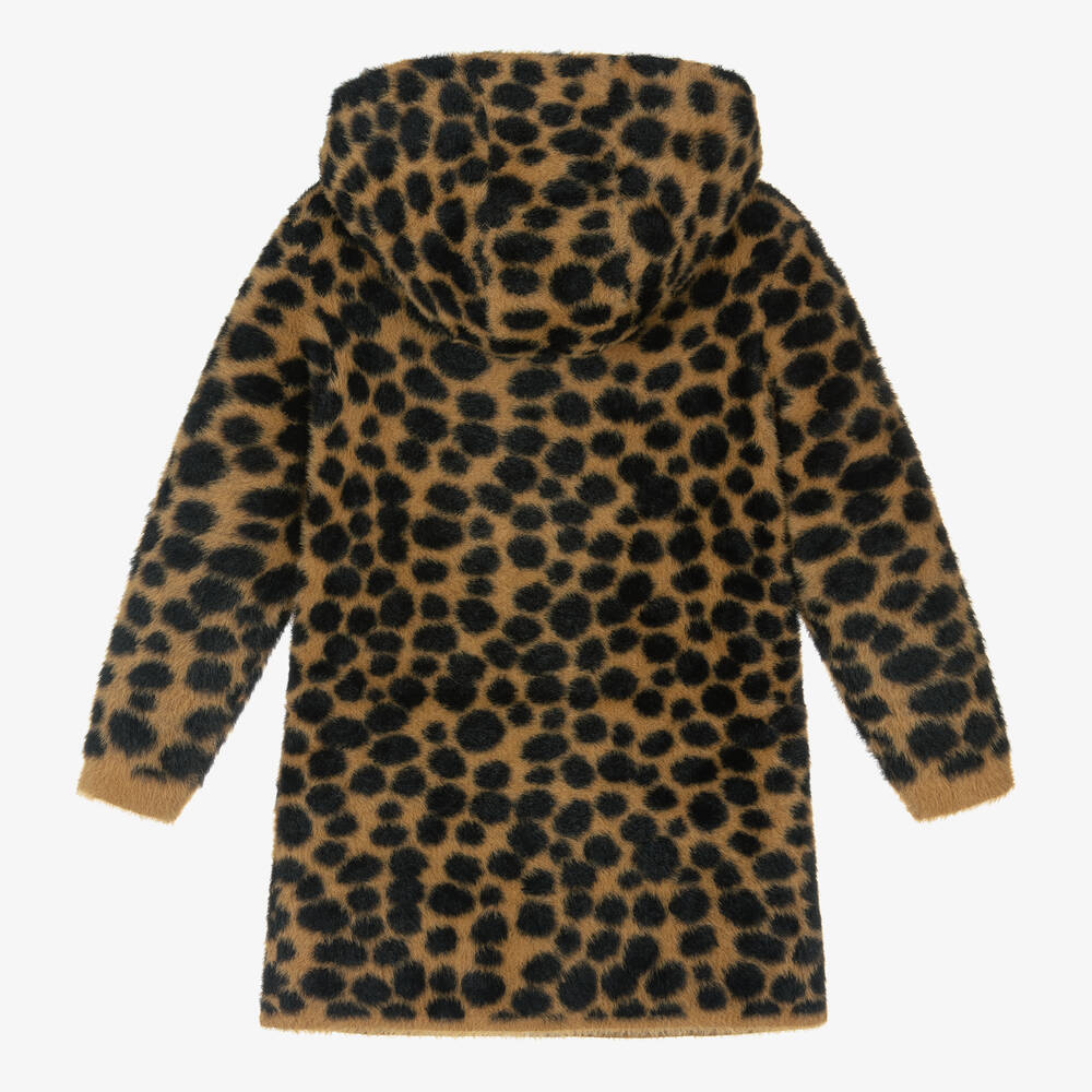 Lanvin-Платье с леопардовым принтом для девочек | Childrensalon Outlet