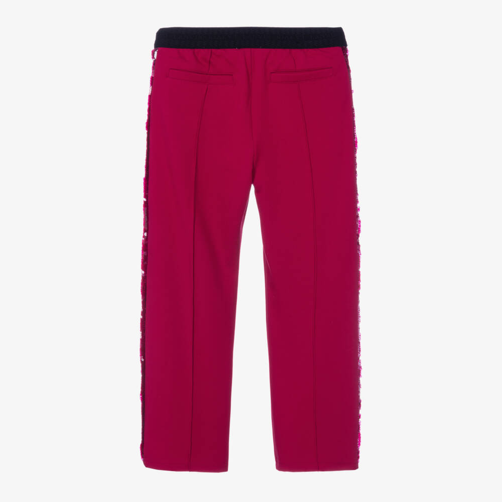 Lanvin-Girls Milano Jersey Sparkle Trousers | Childrensalon Outlet