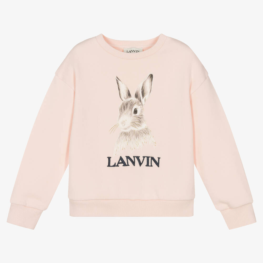 Pink bunny sweater discount