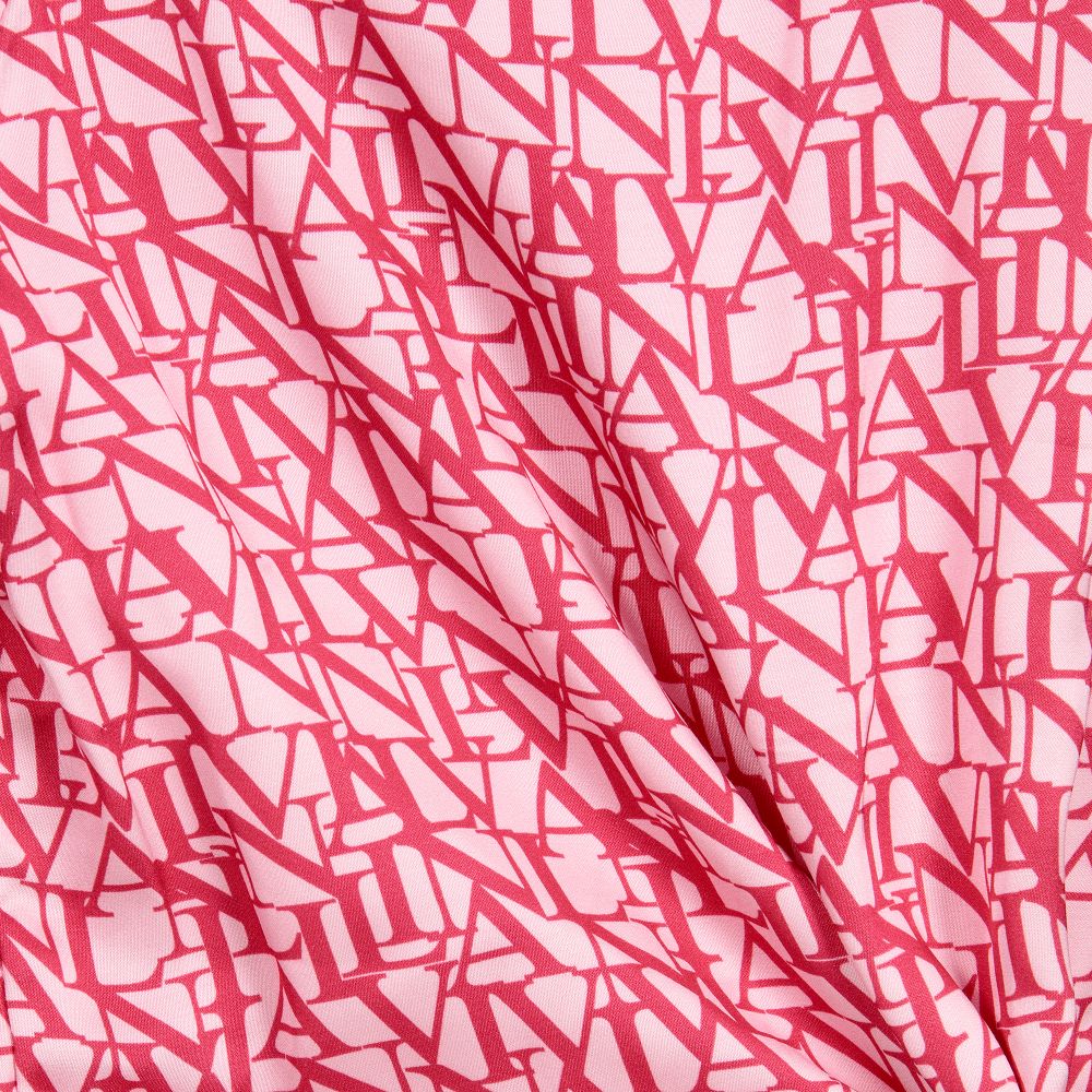 Lanvin-Girls Pink Satin Zip-Up Jacket | Childrensalon Outlet