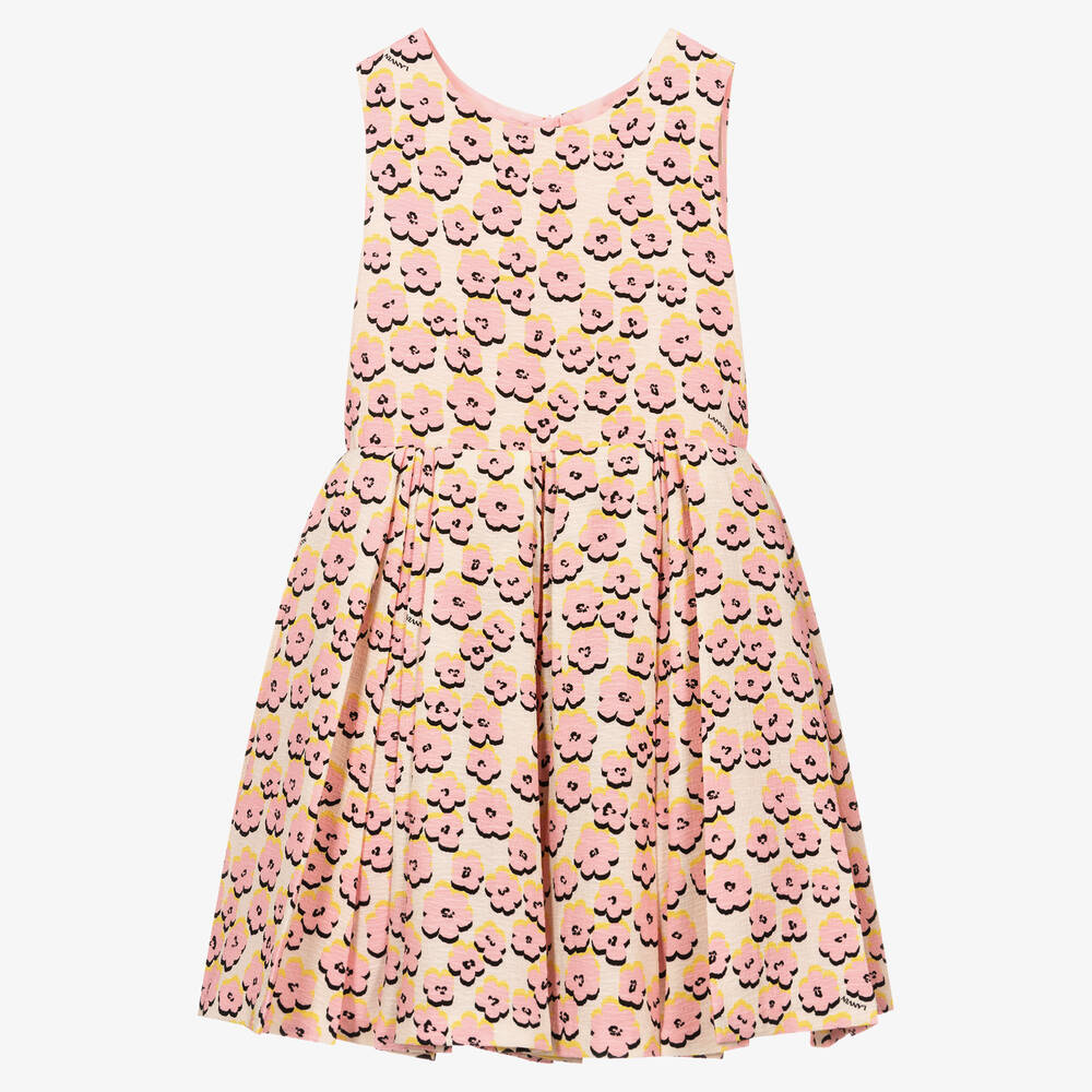 Lanvin - Teen Skaterkleid mit Gänseblümchen | Childrensalon