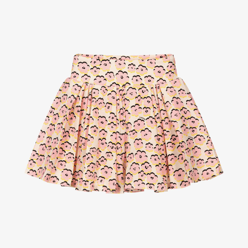 Lanvin-Teen Girls Daisy Print Skirt | Childrensalon Outlet