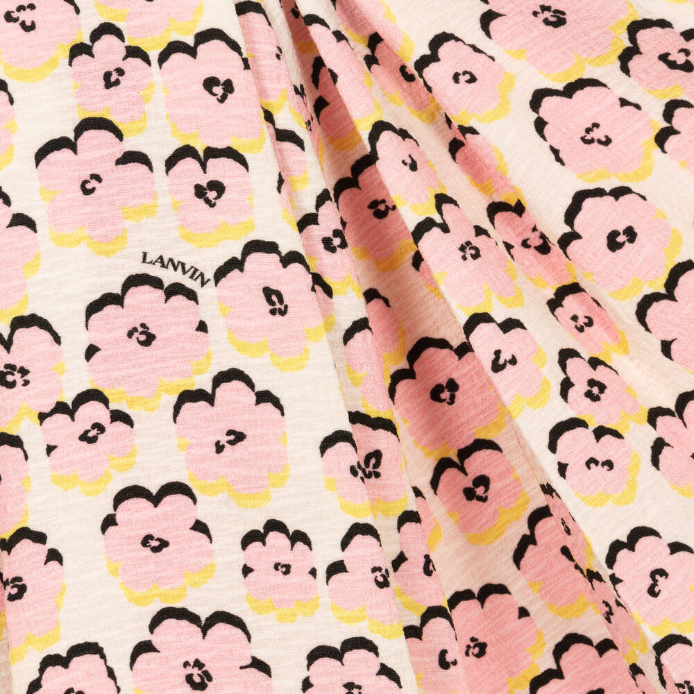 Lanvin-Teen Girls Daisy Print Skirt | Childrensalon Outlet