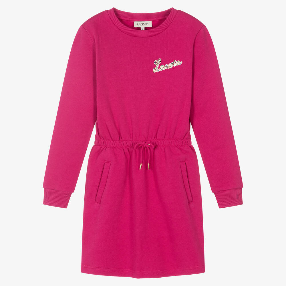 Lanvin - Teen Logo Sweatshirt Dress | Childrensalon