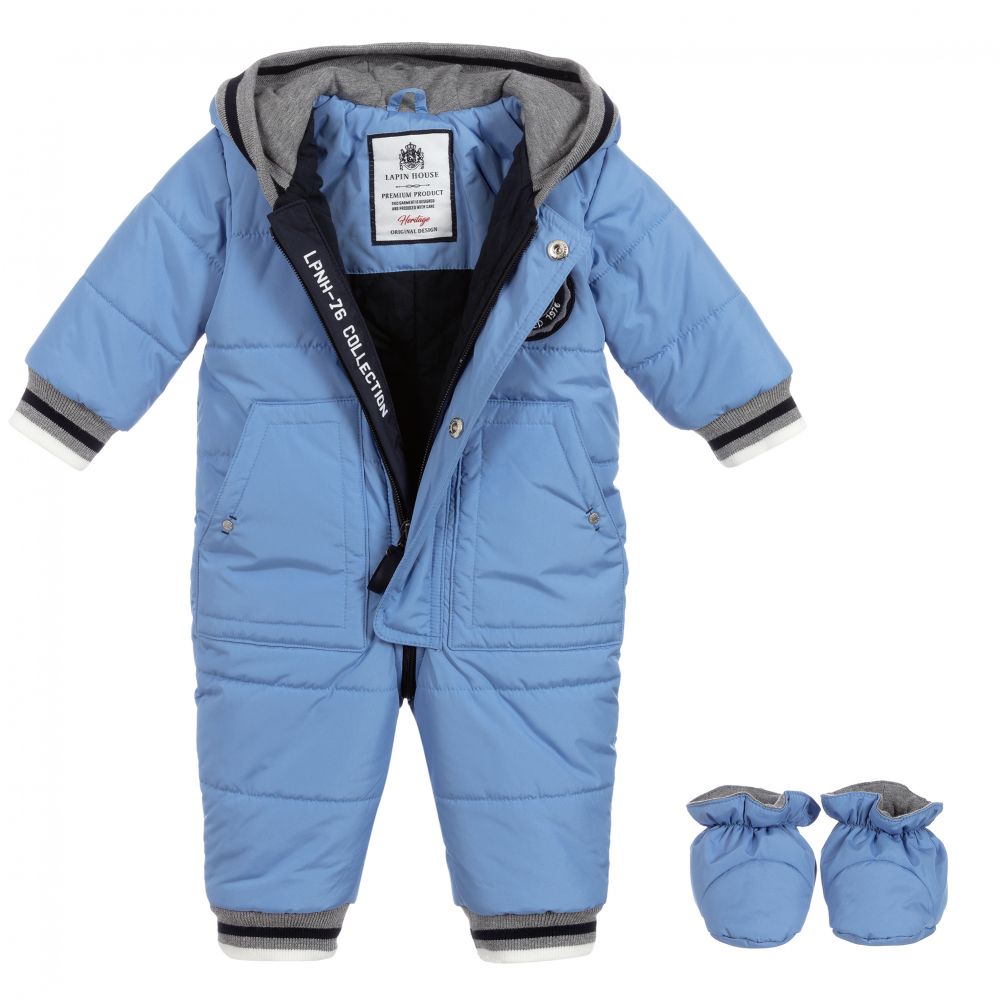 Lapin House Combinaison De Ski Bleue Bebe Garcon Childrensalon Outlet Lapin House Combinaison De Ski Bleue Bebe Garcon Childrensalon Outlet