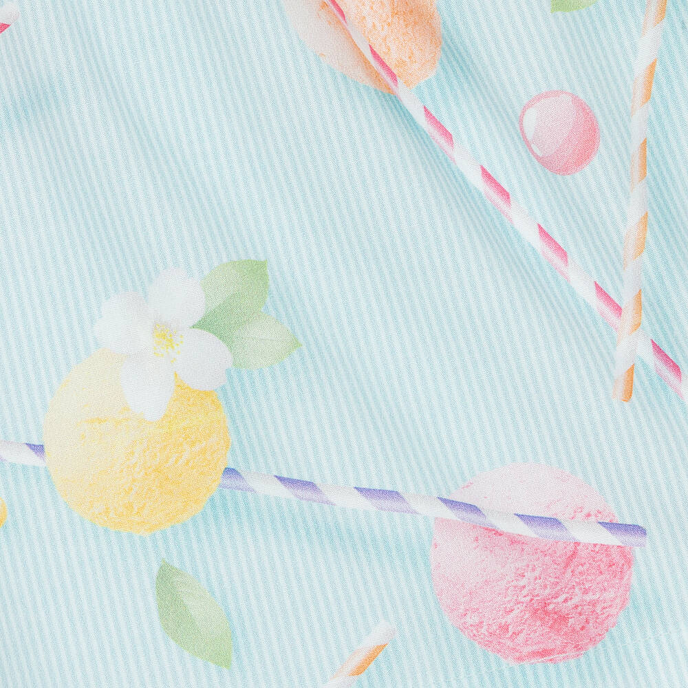 Lapin House-Baby Girls Green Ice Cream Dress | Childrensalon Outlet