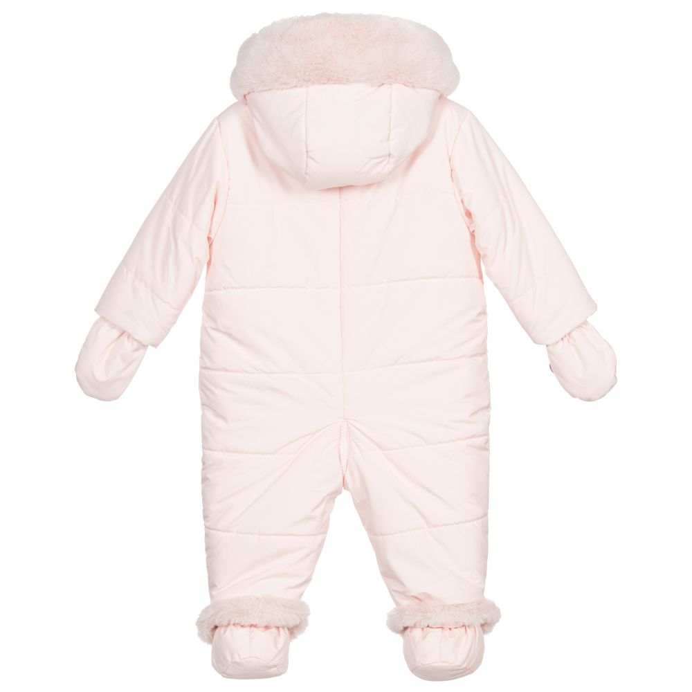 Lapin House Combinaison De Ski Rose Bebe Fille Childrensalon Outlet