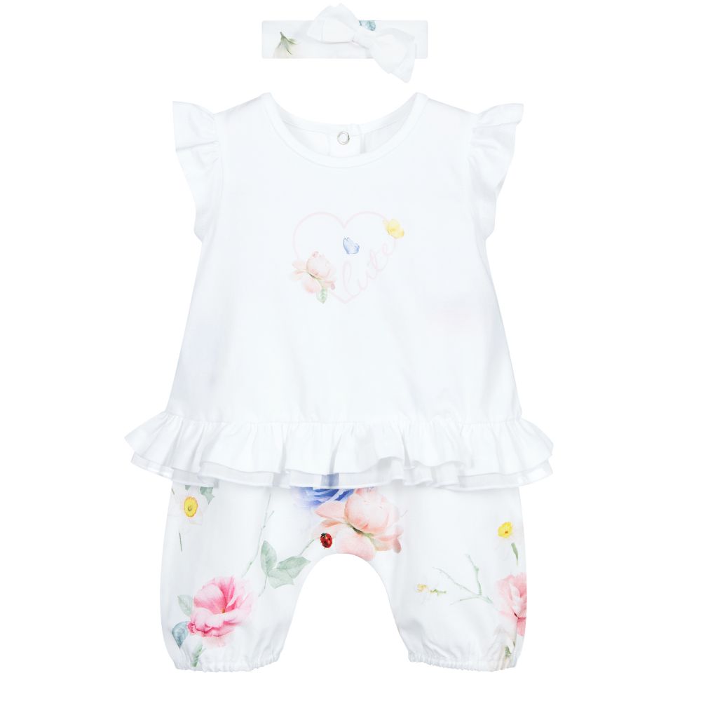 Lapin House Ensemble Pantalon Blanc Bebe Fille Childrensalon Outlet Lapin House Ensemble Pantalon Blanc Bebe Fille Childrensalon Outlet