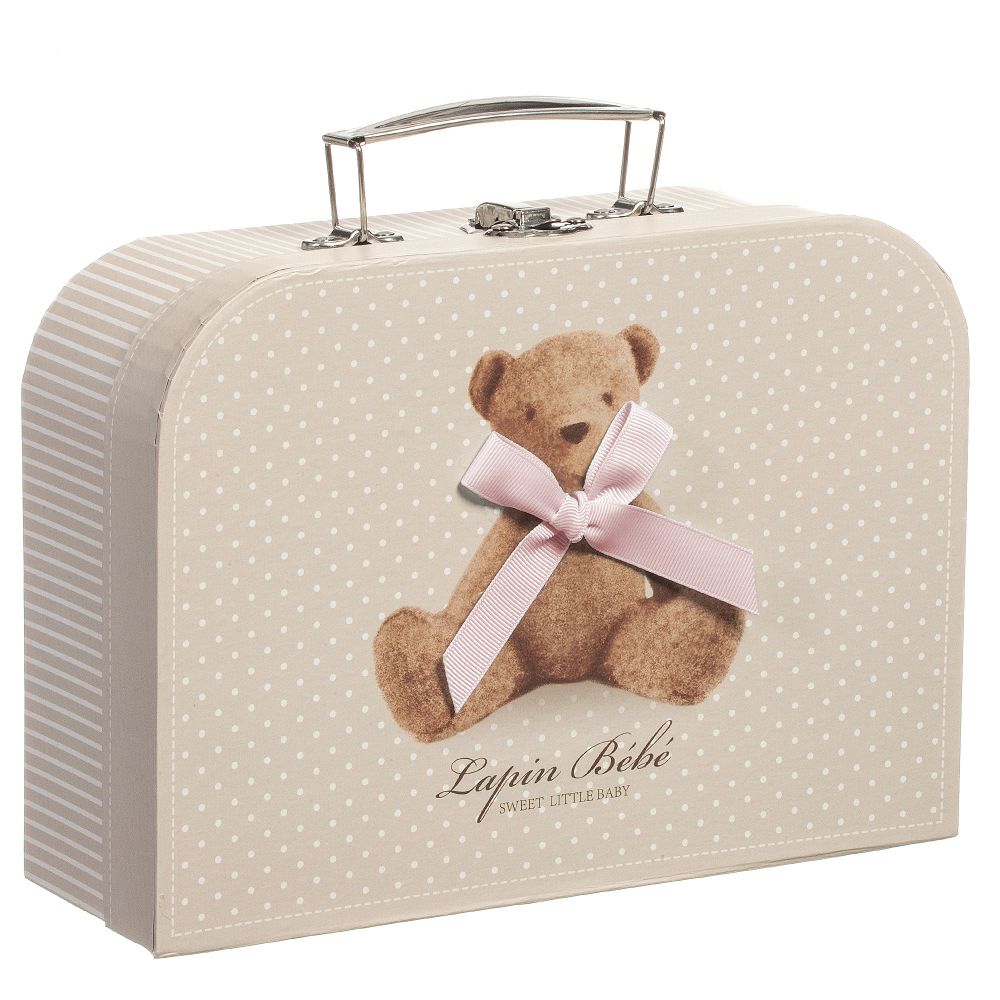 Lapin House Robe Bleue En Coton Bebe Childrensalon Outlet