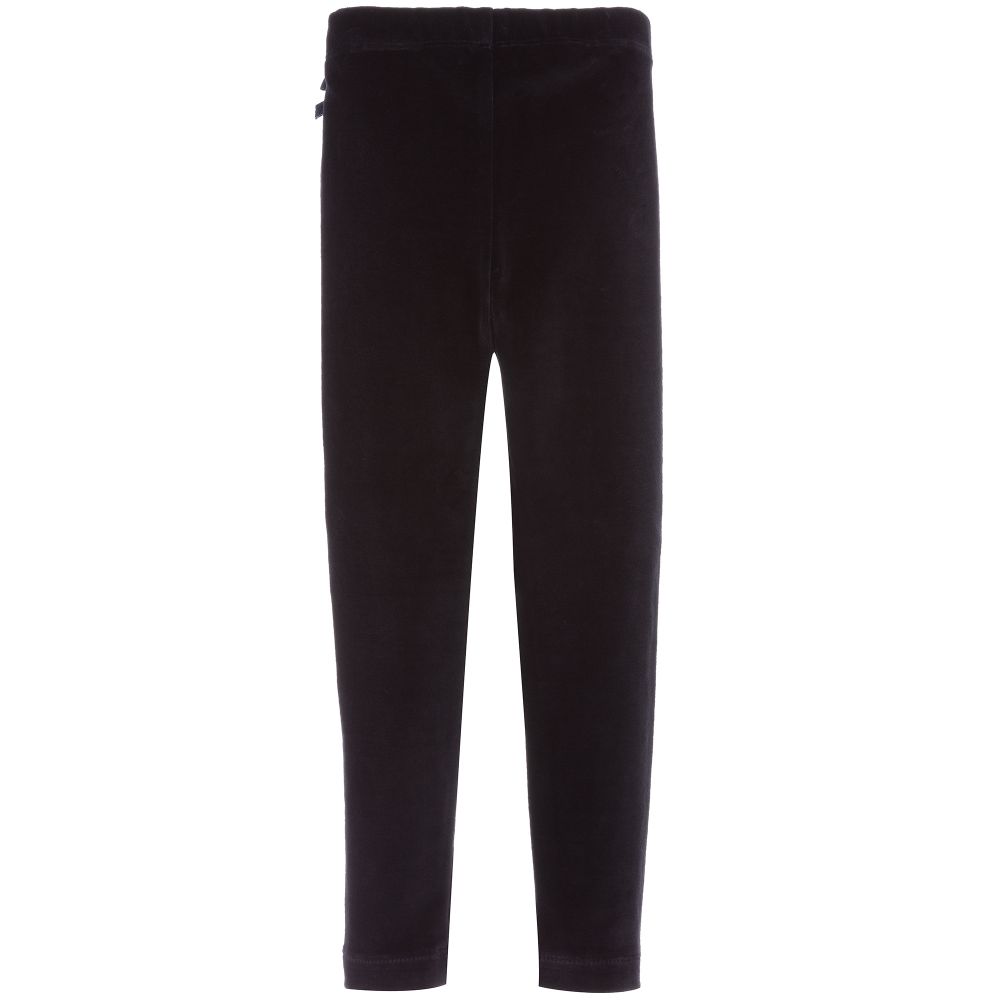 Lapin House-Синие хлопковые велюровые легинсы | Childrensalon Outlet