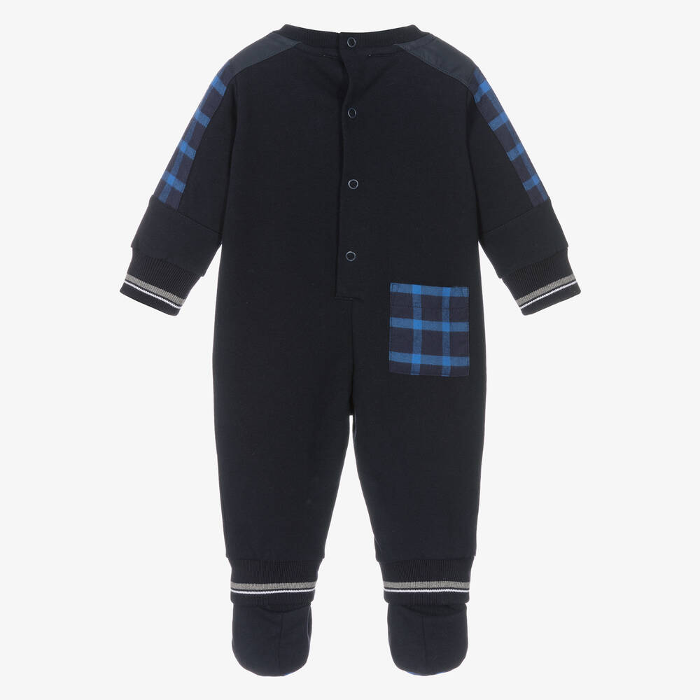 Lapin House-Blue Hockey Dog Romper Set | Childrensalon Outlet