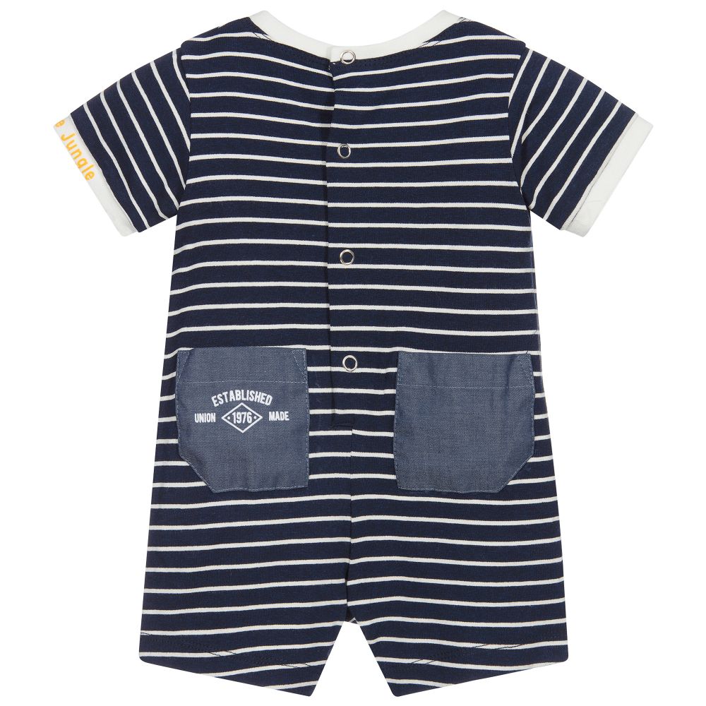 Lapin House-Blue Viscose Baby Shortie | Childrensalon Outlet